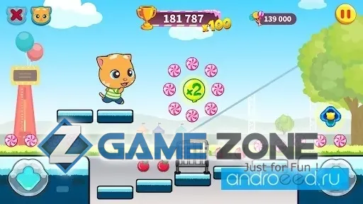 صورة من لعبة Talking Tom Candy Run [Mod Money]