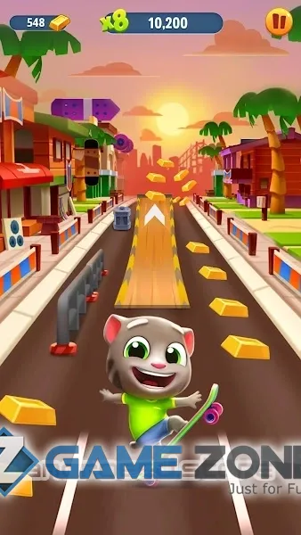 صورة من لعبة Talking Tom Gold Run [Mod Money]
