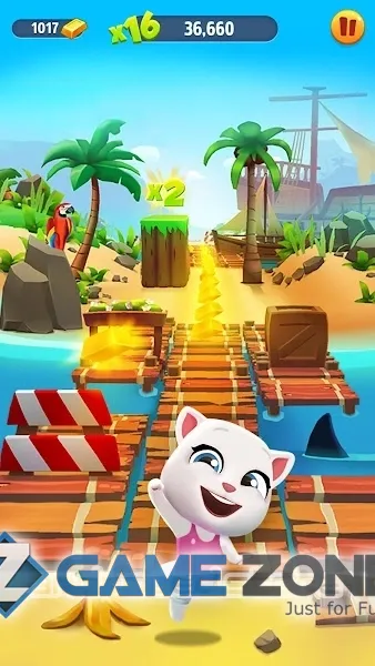 صورة من لعبة Talking Tom Gold Run [Mod Money]
