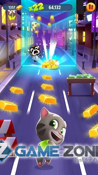 صورة من لعبة Talking Tom Gold Run [Mod Money]