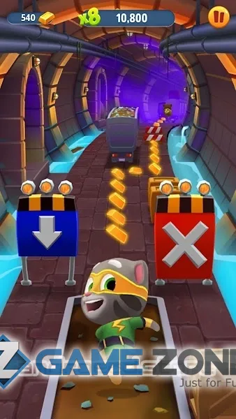 صورة من لعبة Talking Tom Gold Run [Mod Money]