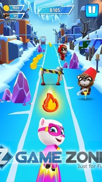 صورة من لعبة Talking Tom Hero Dash [Mod Money]