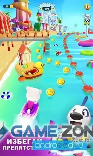 صورة من لعبة Talking Tom Jetski 2 [Mod Maney] [Mod Money]