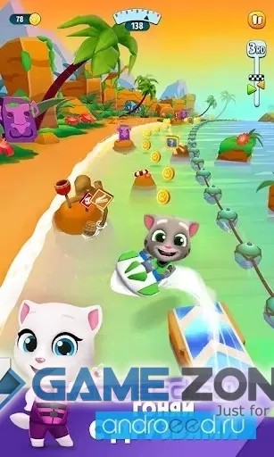 صورة من لعبة Talking Tom Jetski 2 [Mod Maney] [Mod Money]
