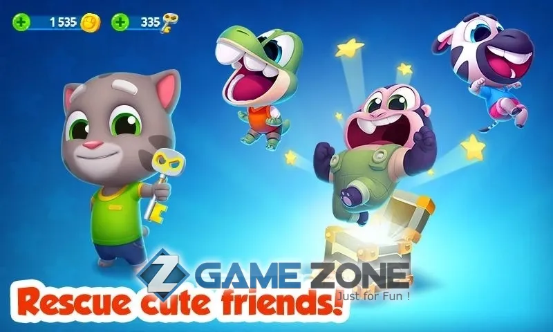 صورة من لعبة Talking Tom Splash Force [Деньги + unlocked]