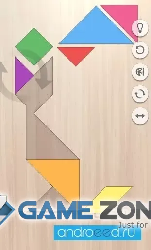 صورة من لعبة Tangram Master Ad-free