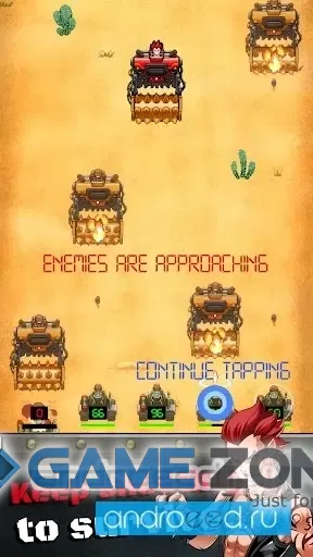 صورة من لعبة Tank Army - Fast Fingers Shmup