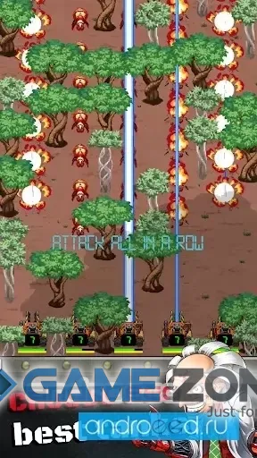 صورة من لعبة Tank Army - Fast Fingers Shmup