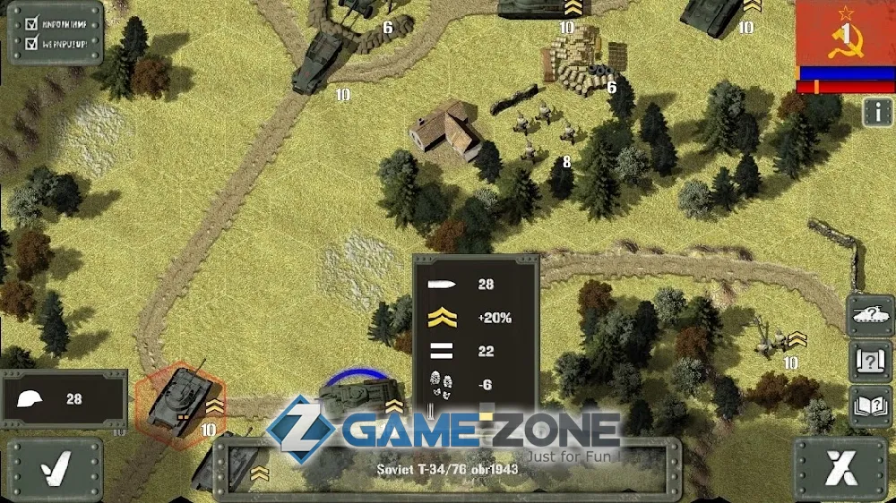 صورة من لعبة Tank Battle: East Front [Unlocked]