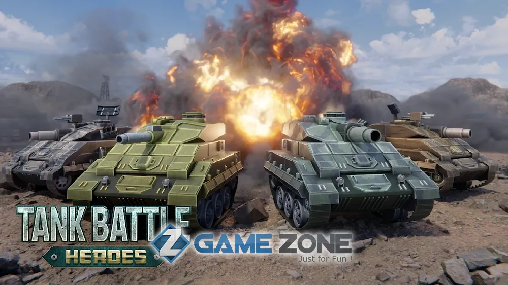 صورة من لعبة Tank Battle Heroes [Много денег]