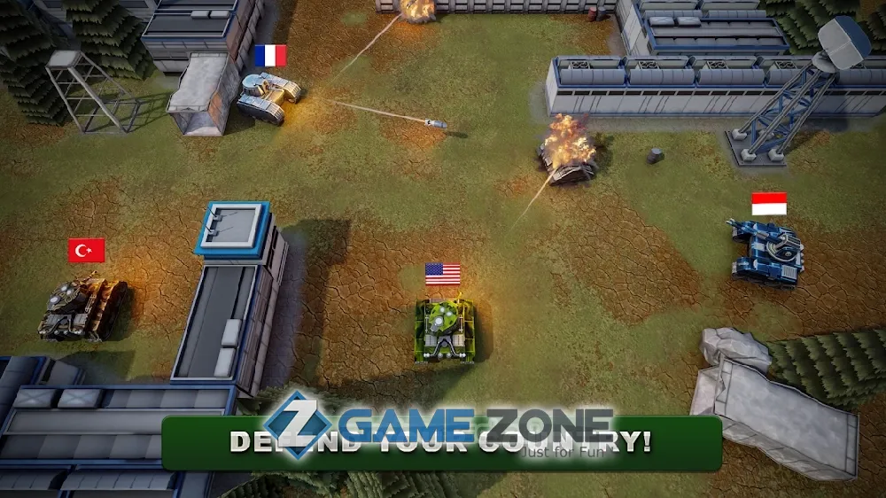 صورة من لعبة Tank Battle Heroes [Много денег]
