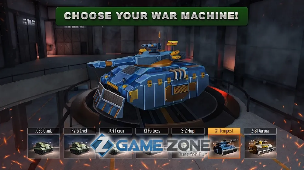 صورة من لعبة Tank Battle Heroes [Много денег]