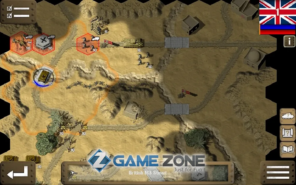 صورة من لعبة Tank Battle: North Africa [Unlocked]