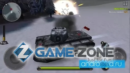 صورة من لعبة TANKS OF BATTLE: WORLD WAR 2