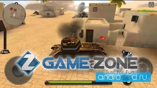 صورة من لعبة TANKS OF BATTLE: WORLD WAR 2