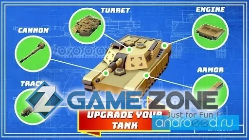 صورة من لعبة Tanks.io