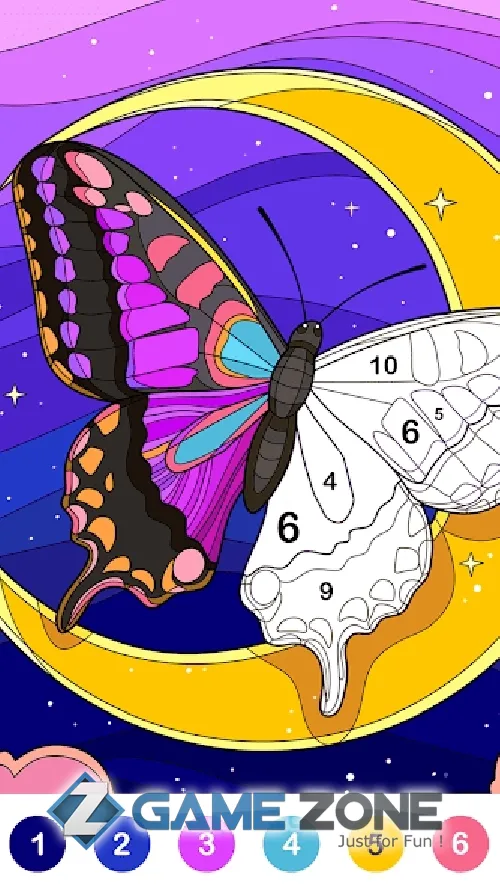 صورة من لعبة Tap Color Lite Color by Number Coloring Games [unlocked/Adfree]