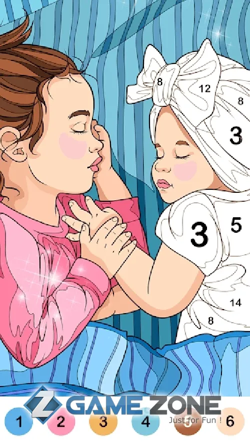 صورة من لعبة Tap Color Lite Color by Number Coloring Games [unlocked/Adfree]