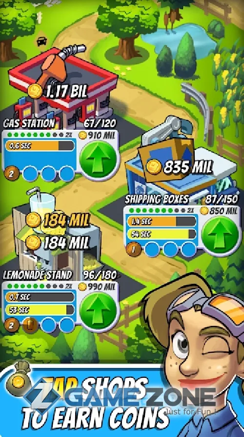 صورة من لعبة Tap Empire: Fun Idle Auto Clicker Incremental Game [Много денег]