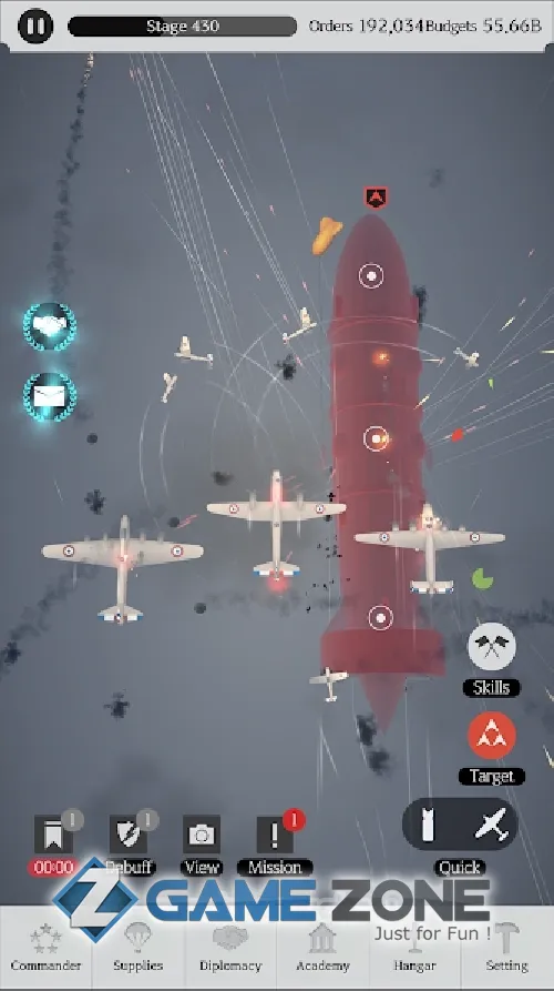 صورة من لعبة Tap Flight Wings : Beyond Tail - WW2