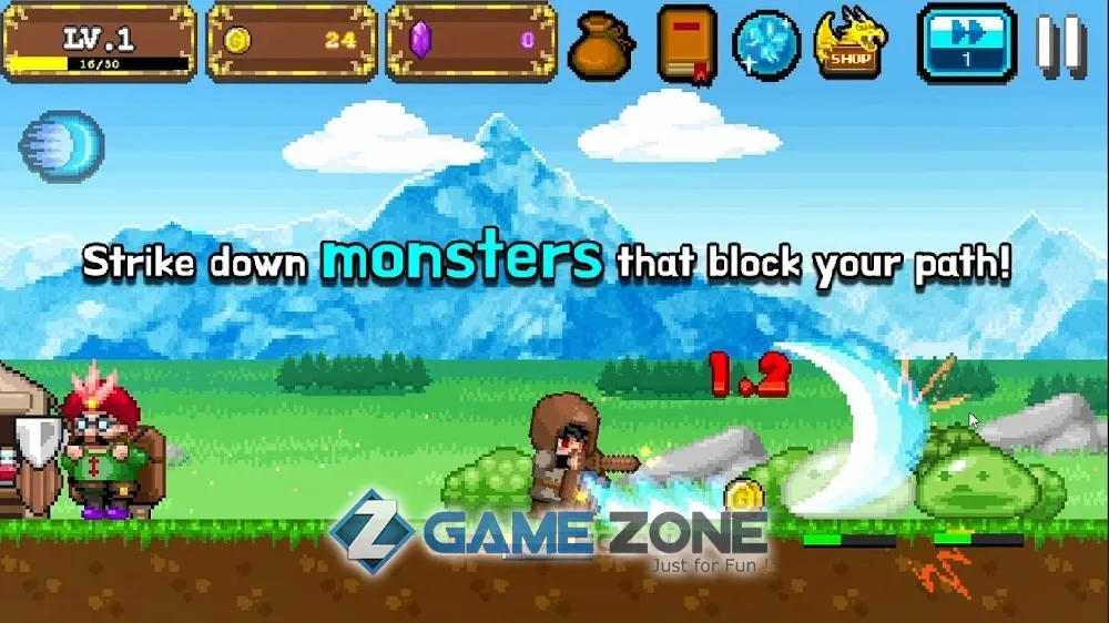 صورة من لعبة Tap Knight Dragonampamp39s Attack [Free Shopping]