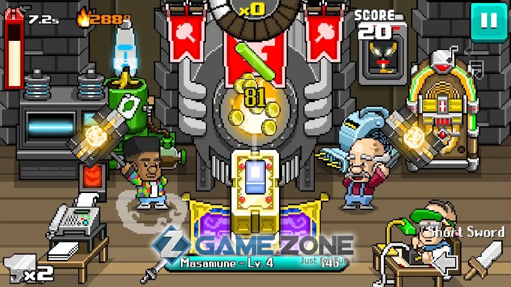 صورة من لعبة Tap Smiths