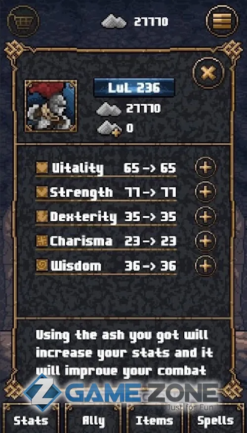 صورة من لعبة Tap Souls