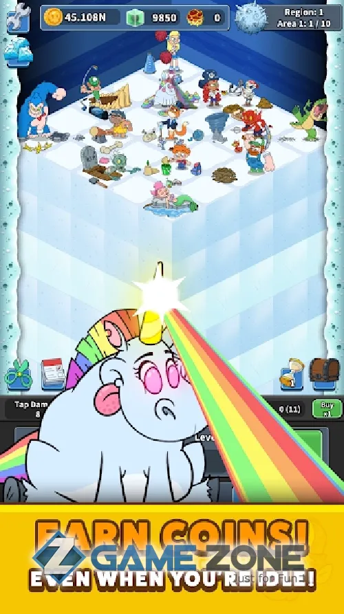 صورة من لعبة Tap Tap Dig 2: Idle Mine Sim