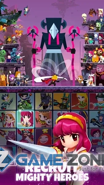 صورة من لعبة Tap Titans 2 [Mod Money]