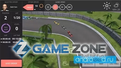 صورة من لعبة Team Order: Racing Manager