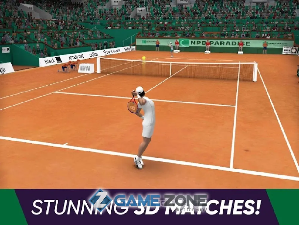 صورة من لعبة Tennis World Open 2019