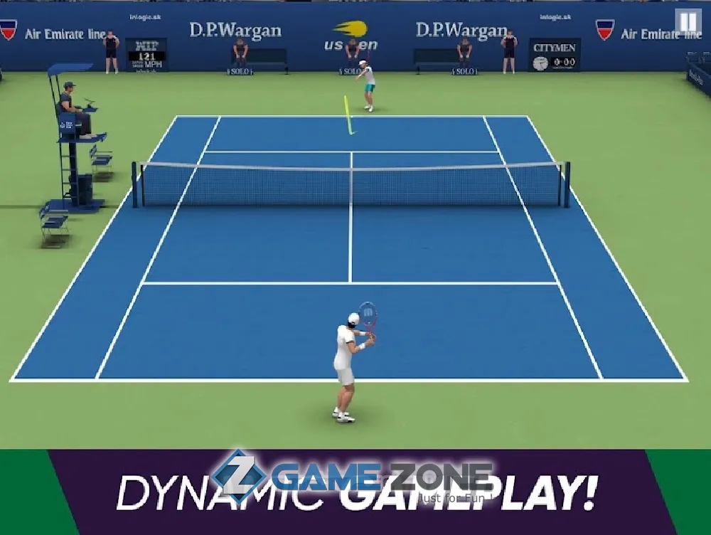 صورة من لعبة Tennis World Open 2019