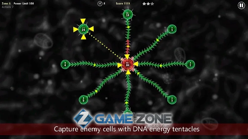 صورة من لعبة Tentacle Wars [Много вакцины]