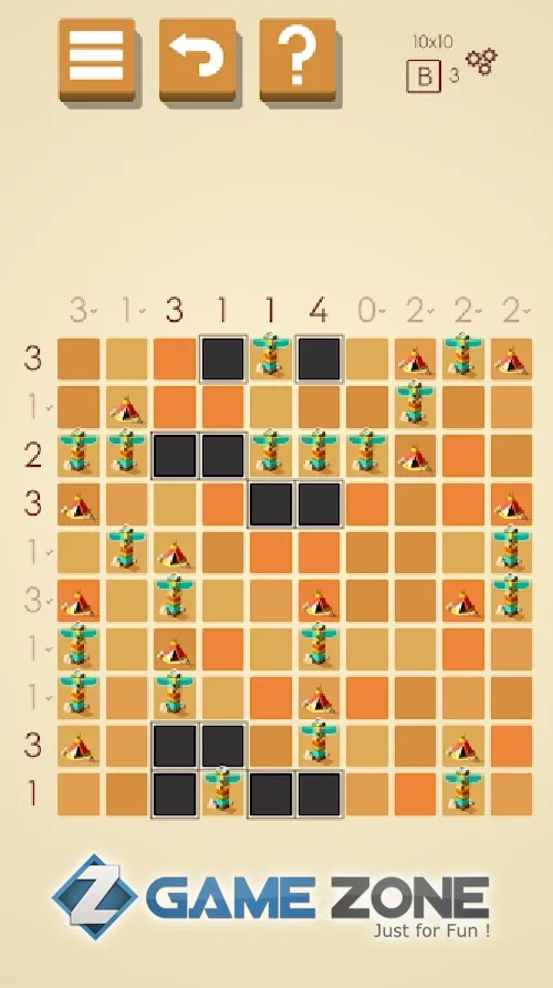 صورة من لعبة Tents and Trees Puzzles [Много денег]