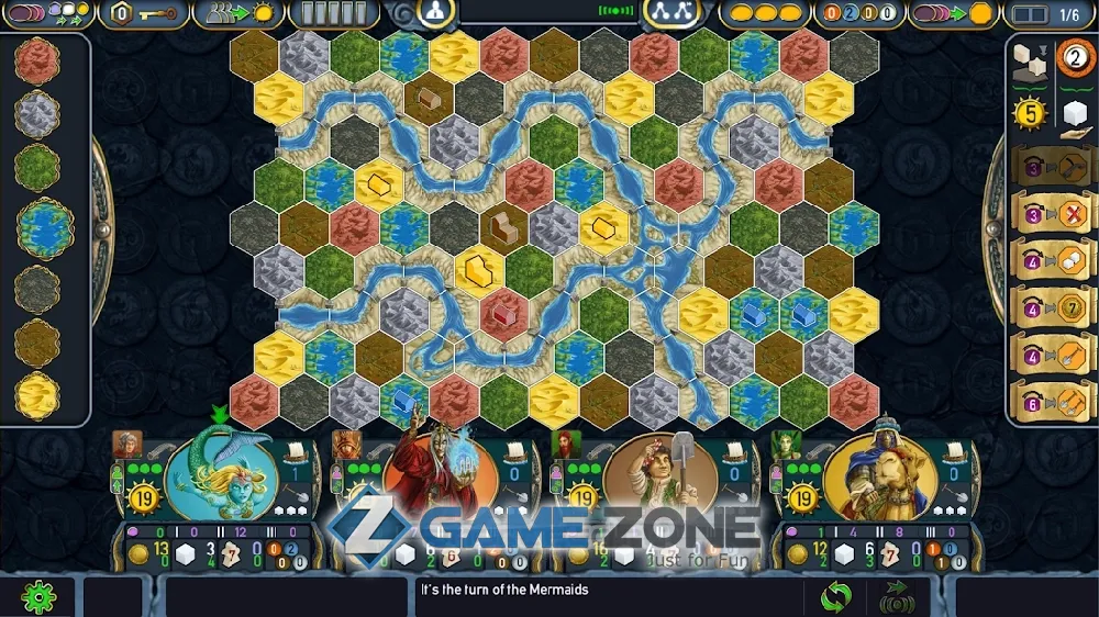صورة من لعبة Terra Mystica