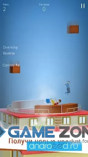 صورة من لعبة Tetrun: Parkour Mania [Много денег]