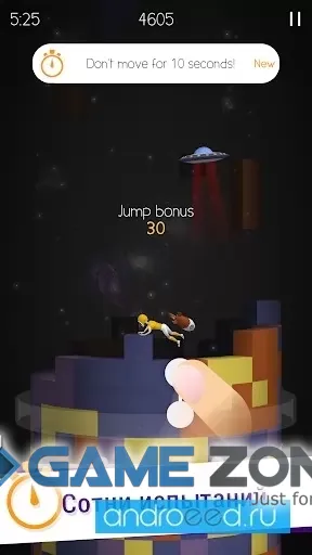 صورة من لعبة Tetrun: Parkour Mania [Много денег]