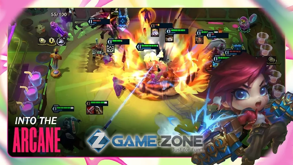 صورة من لعبة TFT: Teamfight Tactics:стратегия League of Legends