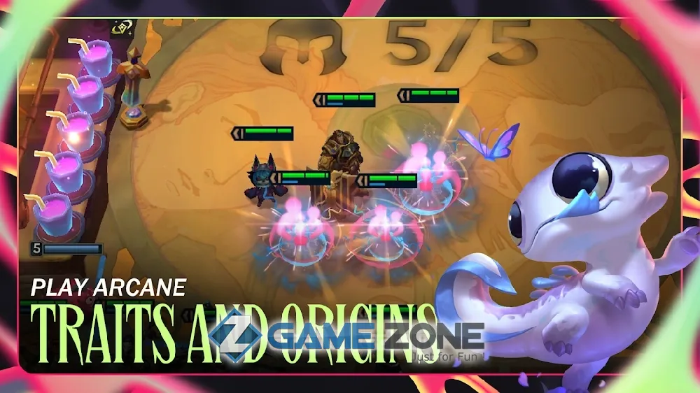 صورة من لعبة TFT: Teamfight Tactics:стратегия League of Legends