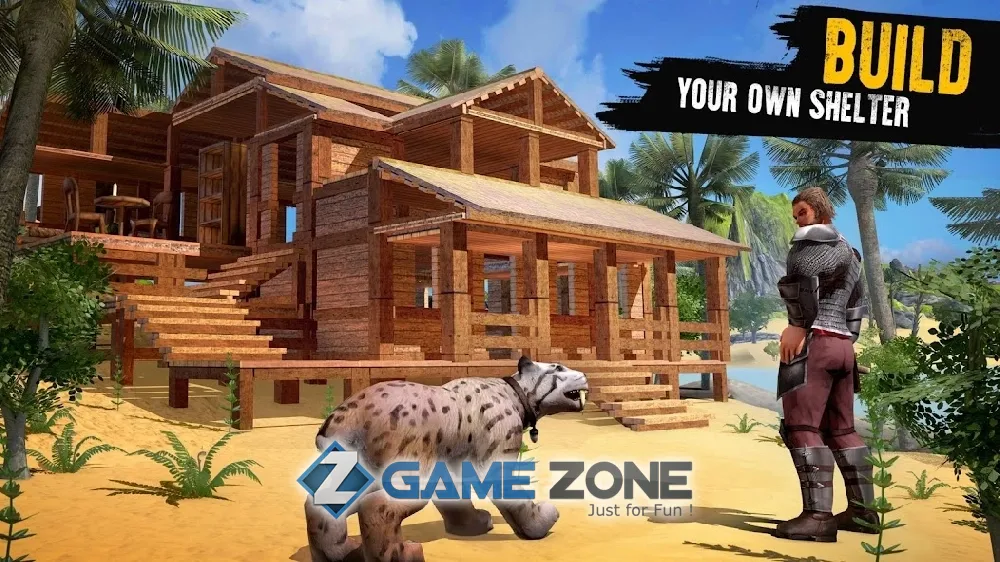 صورة من لعبة The Ark of Craft: Dinosaurs Survival Island Series
