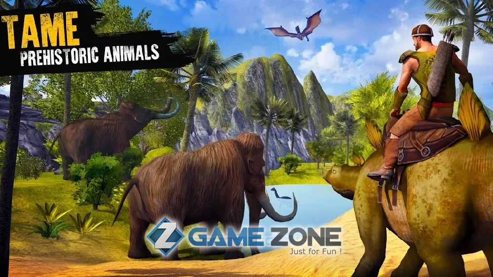 صورة من لعبة The Ark of Craft: Dinosaurs Survival Island Series