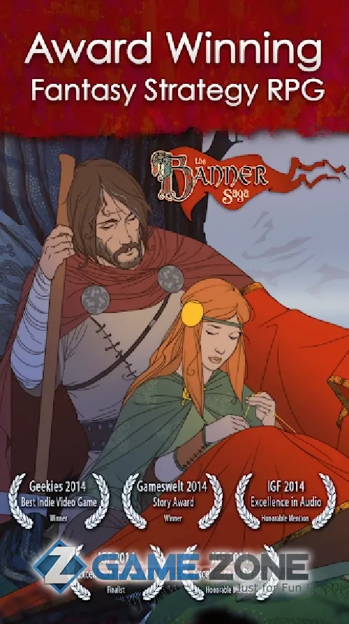 صورة من لعبة The Banner Saga