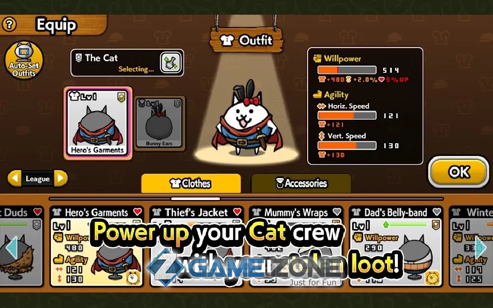 صورة من لعبة The Burgle Cats [Mod Money]