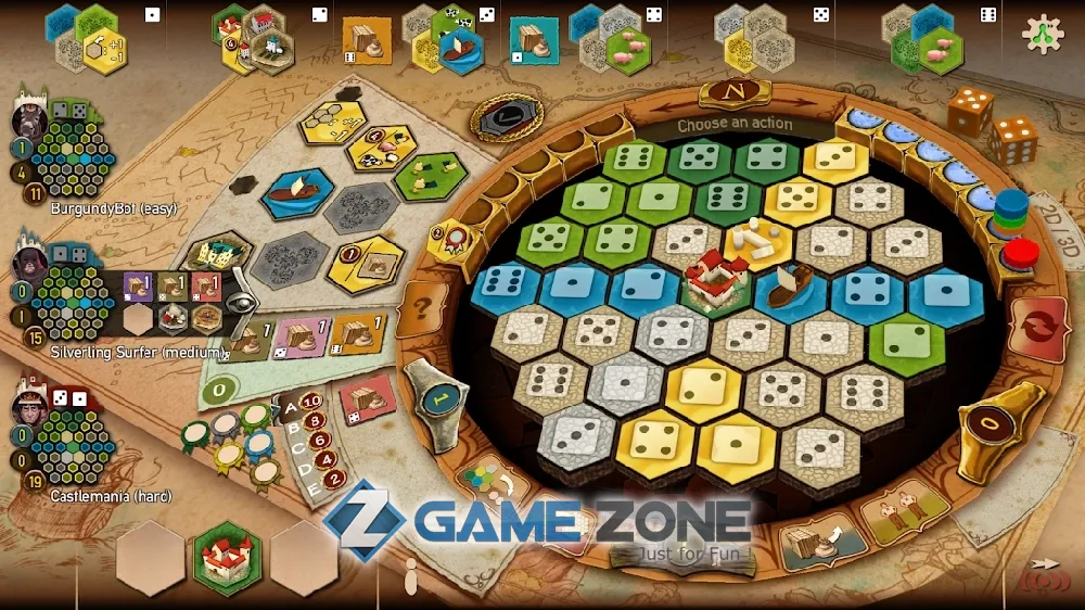 صورة من لعبة The Castles Of Burgundy