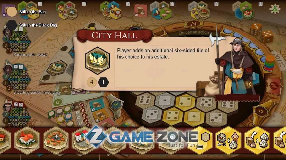 صورة من لعبة The Castles Of Burgundy