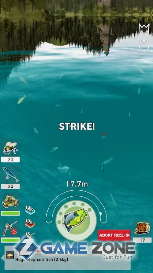 صورة من لعبة The Fishing Club 3D