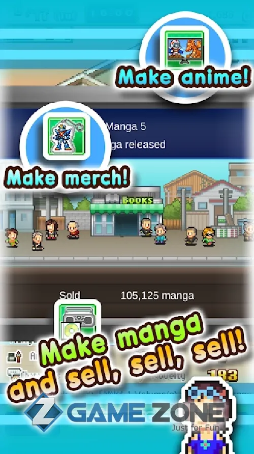 صورة من لعبة The Manga Works [Много денег]