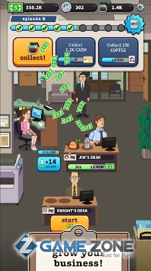 صورة من لعبة The Office Somehow We Manage