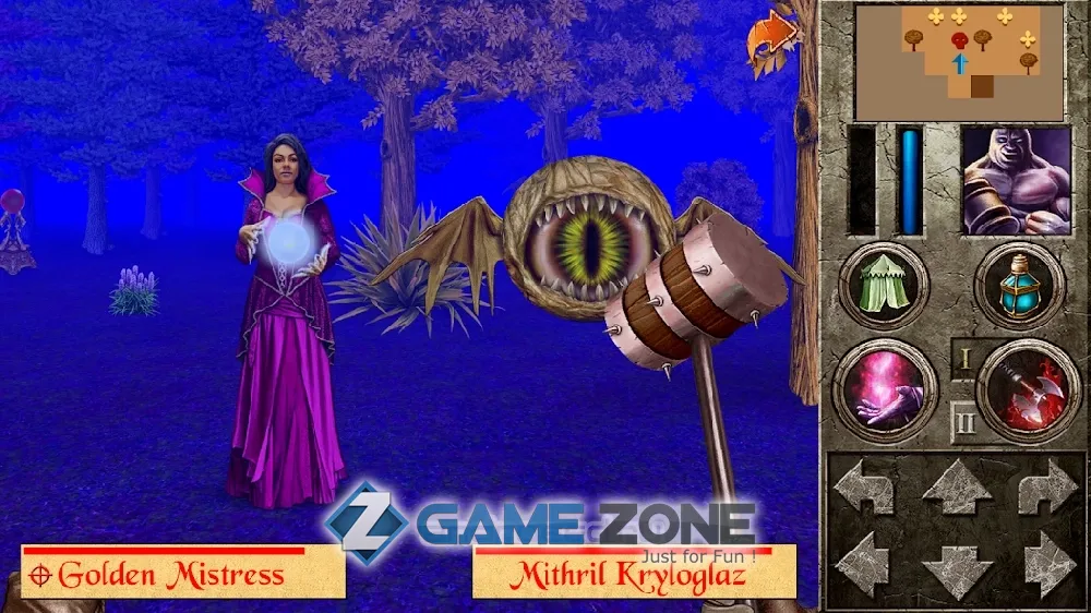صورة من لعبة The Quest - Hero of Lukomorye