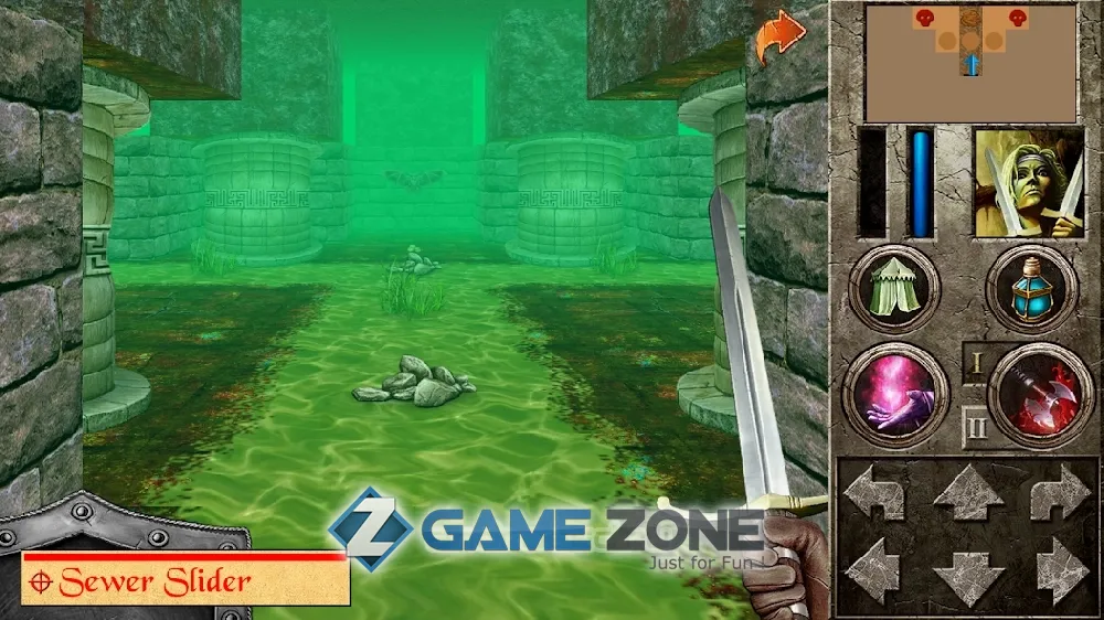 صورة من لعبة The Quest - Hero of Lukomorye